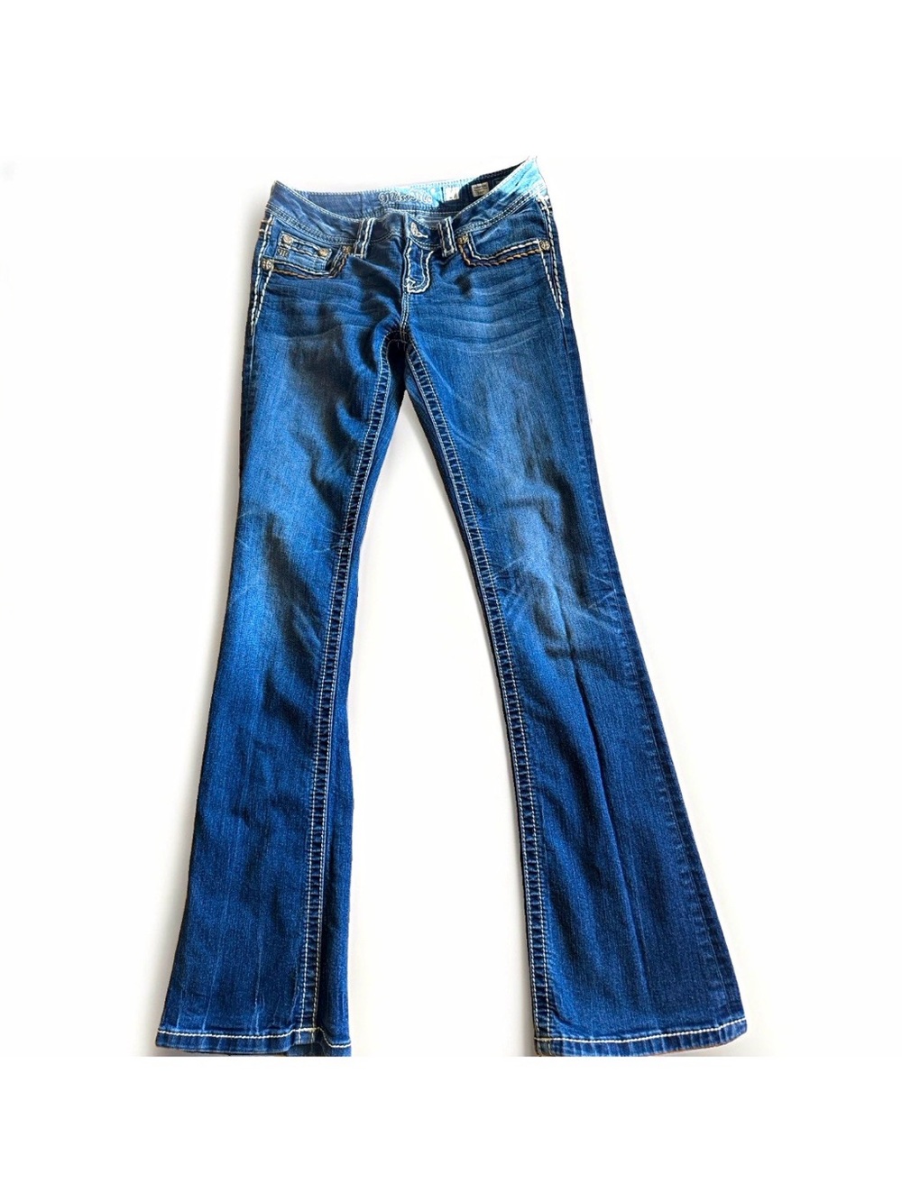 Miss Me Blue Boot Cut Jeans